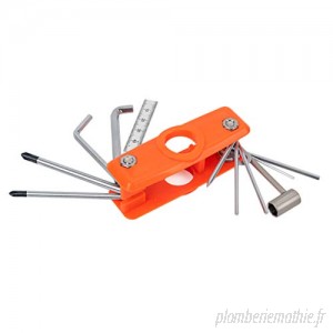 Healifty Clé hexagonale multi-outils pour outil de réparation de guitares orange B07V2S98M1